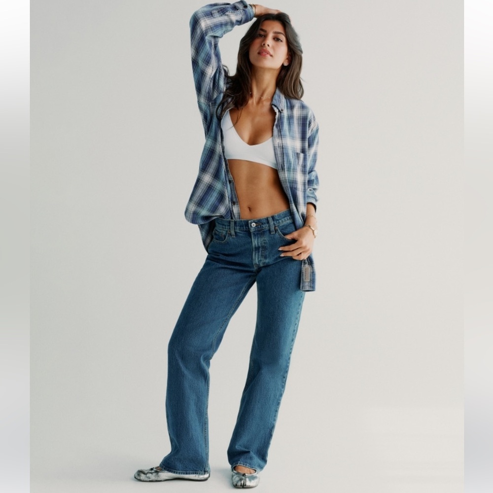 Abercrombie & Fitch The 90s Baggy Low Rise Jeans